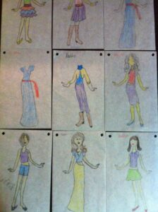 Maddie Design Sketches